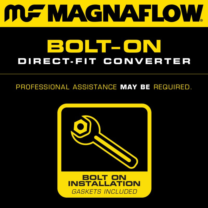 MagnaFlow Right Side Direct Fit Catalytic Converter 15-17 Chrysler 300 3.6L (4-Bolt Flange)