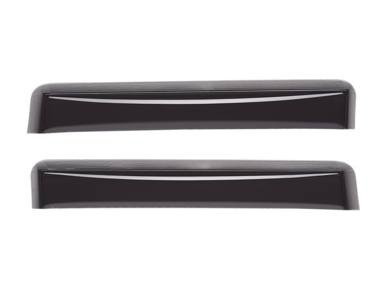 WeatherTech 24-26 Ford Ranger Front Rear Front & Rear Side Window Deflectors - Matte Blk