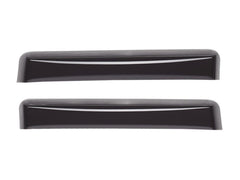 WeatherTech 24-26 Ford Ranger Front Rear Front & Rear Side Window Deflectors - Matte Blk