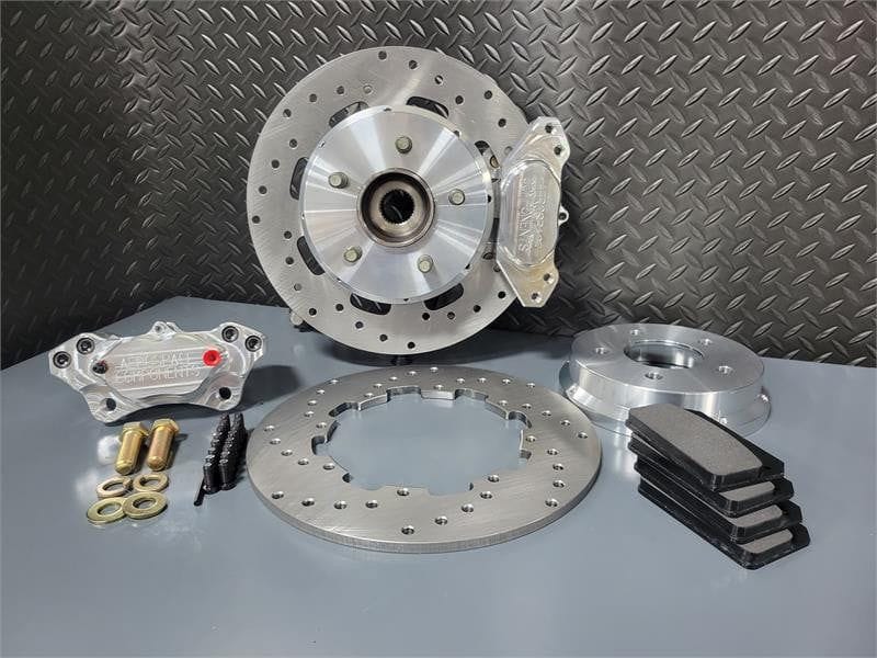 Aerospace Components Rear Drag Brake Kit (fits 15-23 Mustang)