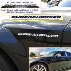 Supercharged Emblem OEM Mopar Hemi Charger Challenger Badge