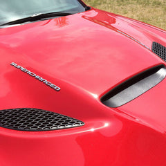 Supercharged Emblem OEM Mopar Hemi Charger Challenger Badge