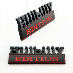 Hillbilly Edition Emblem