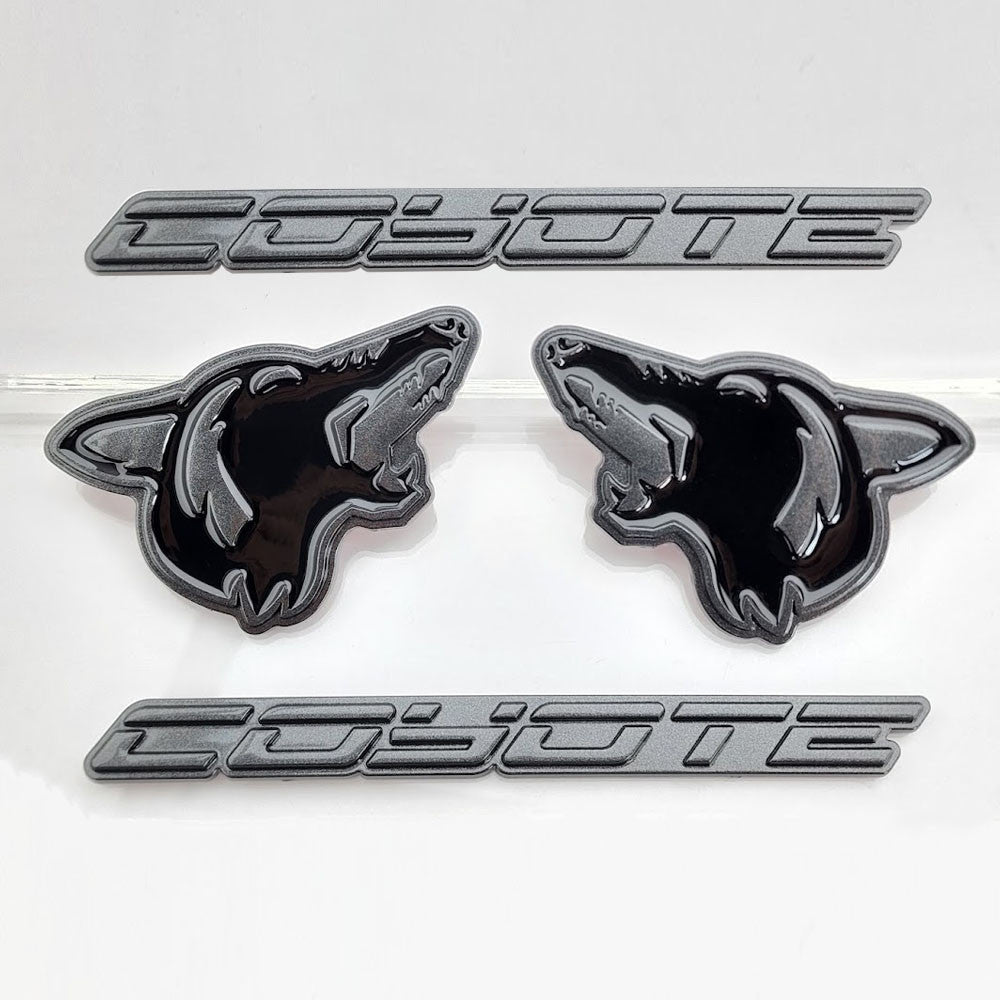 Coyote Head Emblem fits Mustang and F150 - Magnetic