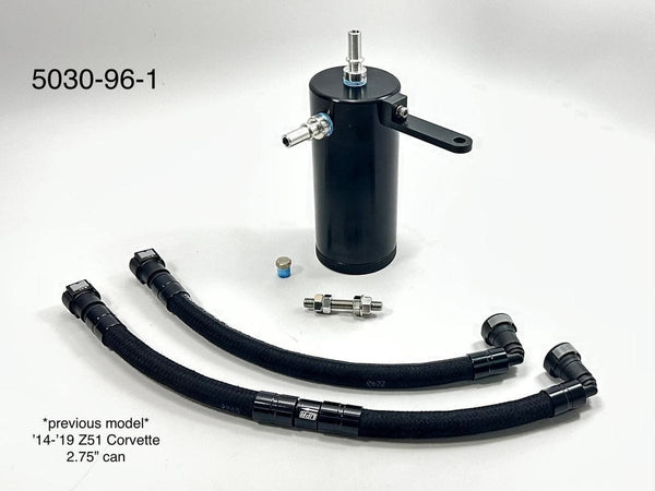 Single Valve Oil Catch Can (Clearance)(fits 14-17 Corvette C7 NON