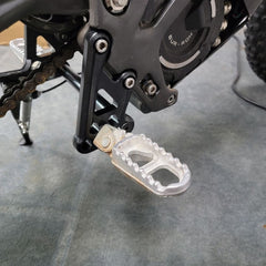 Sur-Ron Forged Foot Peg Extender Mounting Bracket Package (1.25 Inch Drop)