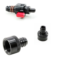 UPR Ford QT Oil Drain Valve Barb Fitting for Mustang F150 Raptor Edge Explorer Bronco