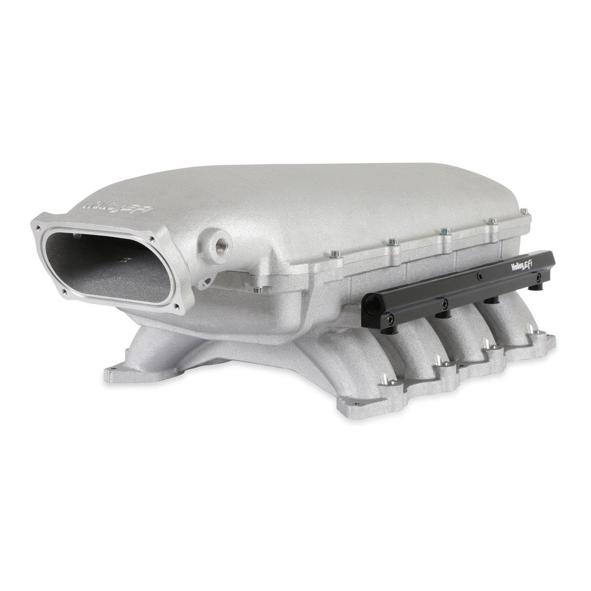 Holley Hi-Ram Intake Manifold (fits Ford Coyote 11-23 Mustang) Oval TB