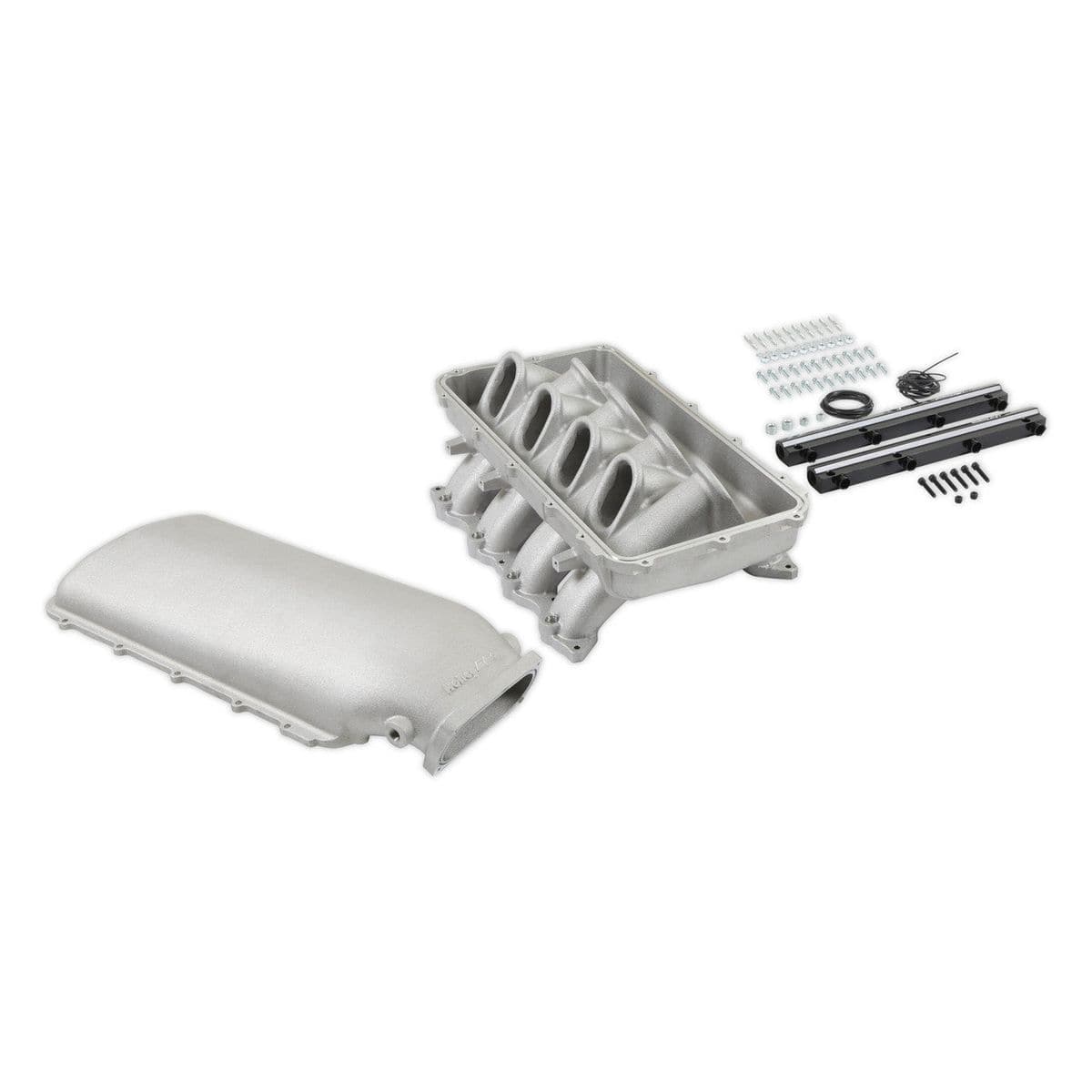 Holley Hi-Ram Intake Manifold (fits Ford Coyote 11-23 Mustang) Oval TB