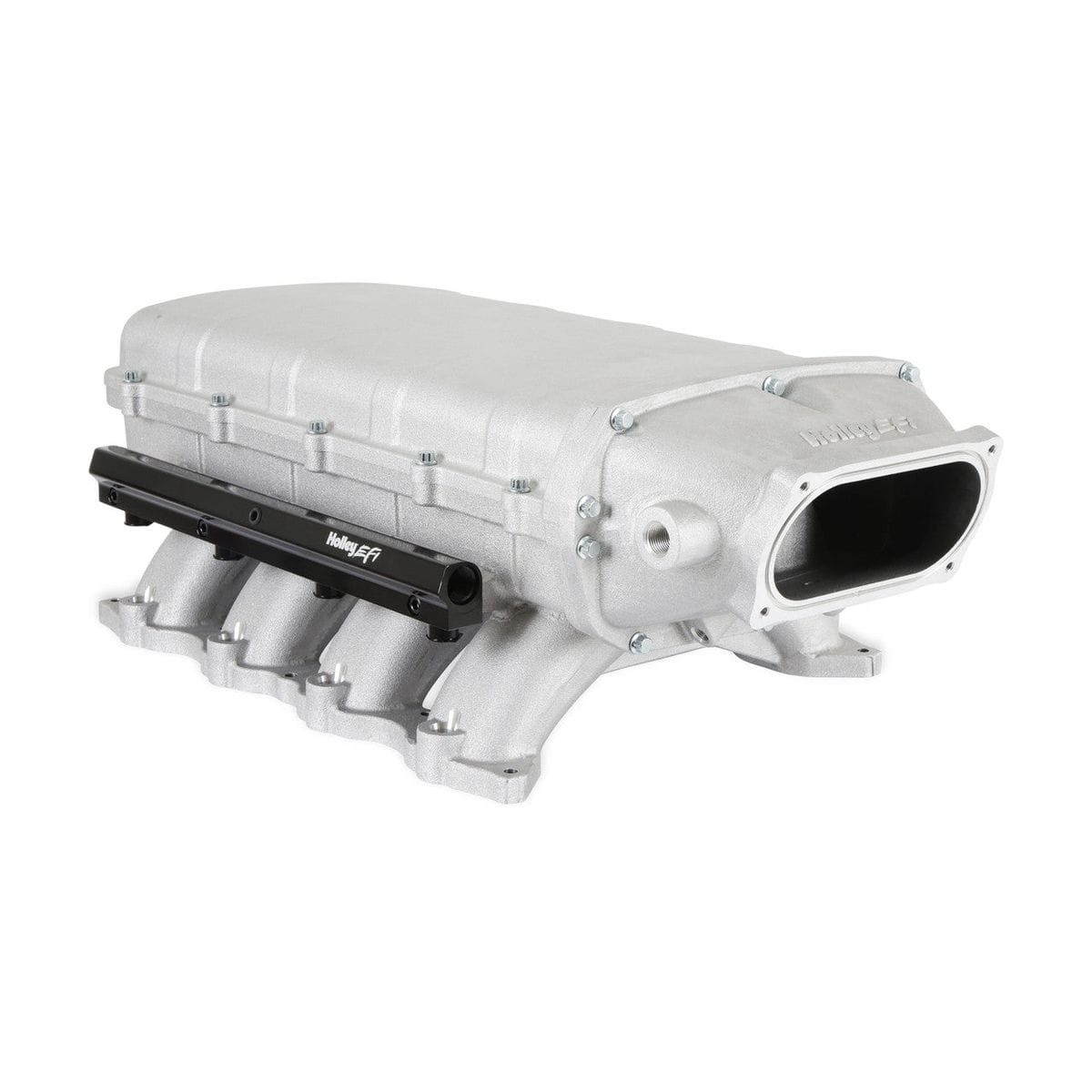 Holley Ultra Lo-Ram Intake Manifold (fits Ford Coyote 11-23 Mustang) Oval TB