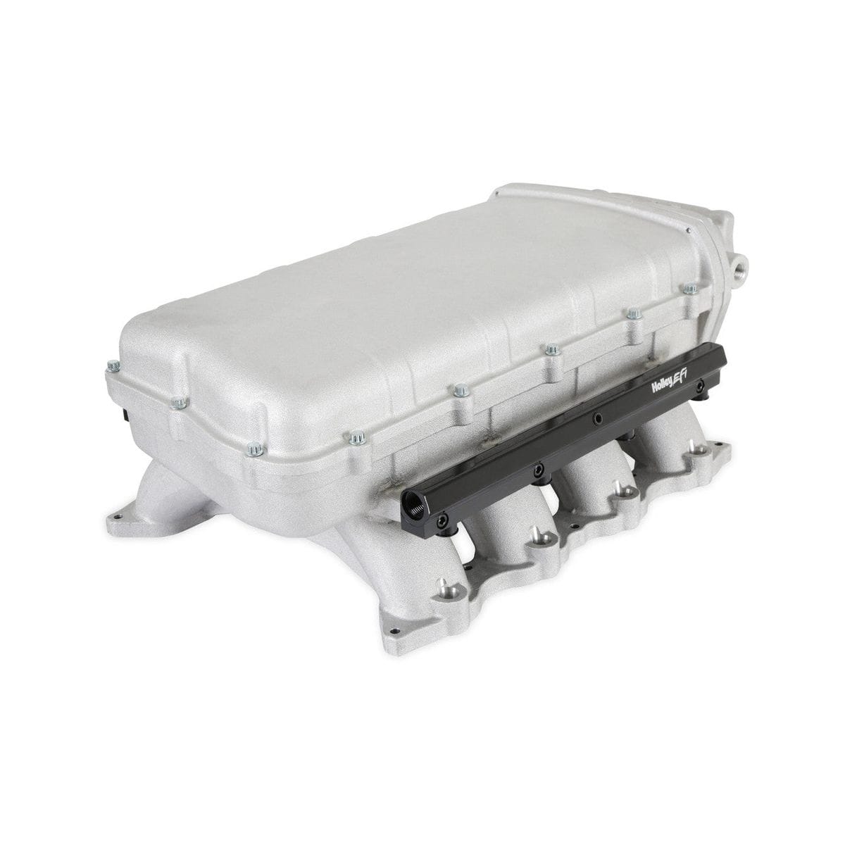 Holley Ultra Lo-Ram Intake Manifold (fits Ford Coyote 11-23 Mustang) Oval TB