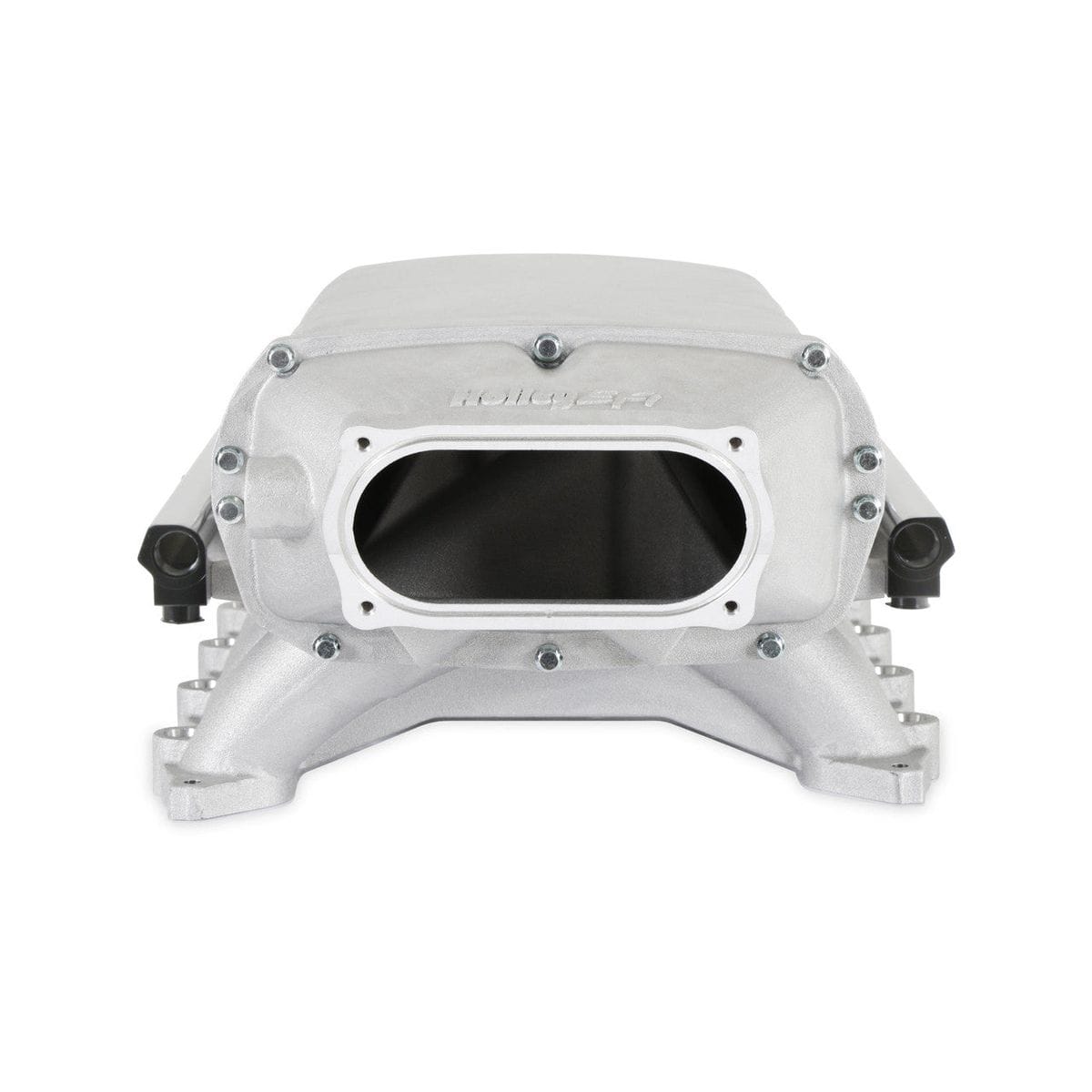 Holley Ultra Lo-Ram Intake Manifold (fits Ford Coyote 11-23 Mustang) Oval TB