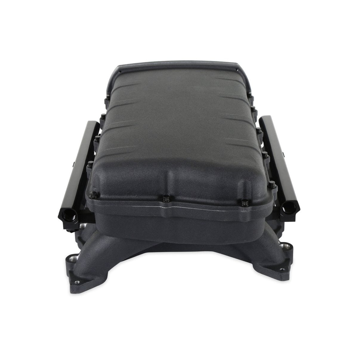 Holley Ultra Lo-Ram Intake Manifold Black (fits Ford Coyote 11-23 Mustang) Round TB