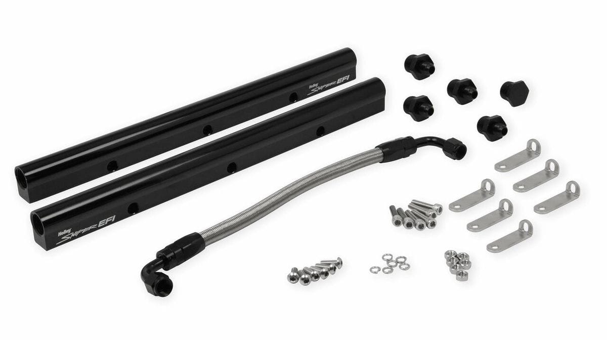 Holley Sniper EFI Sheet Metal Fabricated Intake Manifold (fits 11-14 Mustang 5.0)