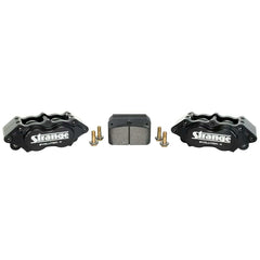 Strange Evolution Front Brake Kit 4 Piston (fits 87-93 Mustang) B4145WCE