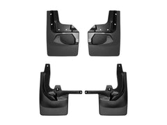 WeatherTech 18-22 Jeep Wrangler Front & Rear Mudflaps - Black