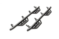 N-Fab Podium LG 07-17 Jeep Wrangler JK 4 Door All - Tex. Black - 3in