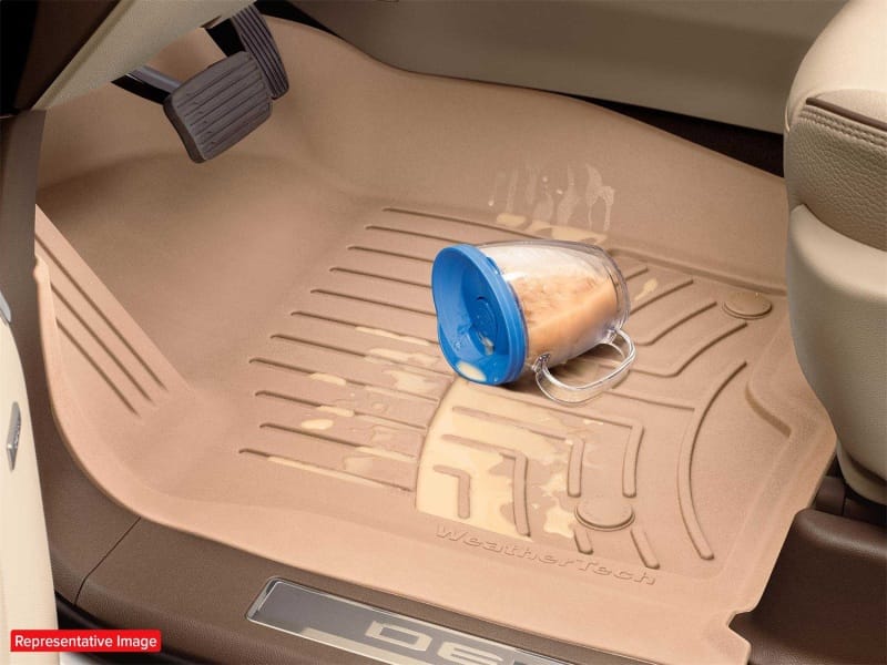 WeatherTech 15-20 Ford F-150 1st Row Front FloorLiner HP for Vinyl Floor - Black