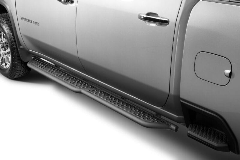 RealTruck 19-26 Chevy Silverado/GMC Sierra 1500 Crew Cab Growler Sport Running Boards - Tex. Black