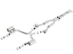 Borla 2015 Dodge Challenger Hellcat 6.2L V8 S-TYPE Catback Exhaust No Tips Factory Valance