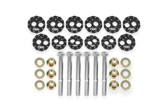 BMR 06-13 Chevrolet Corvette C6 Z06 / 09-13 ZR1 Camber Bolt Kit - Black Anodized