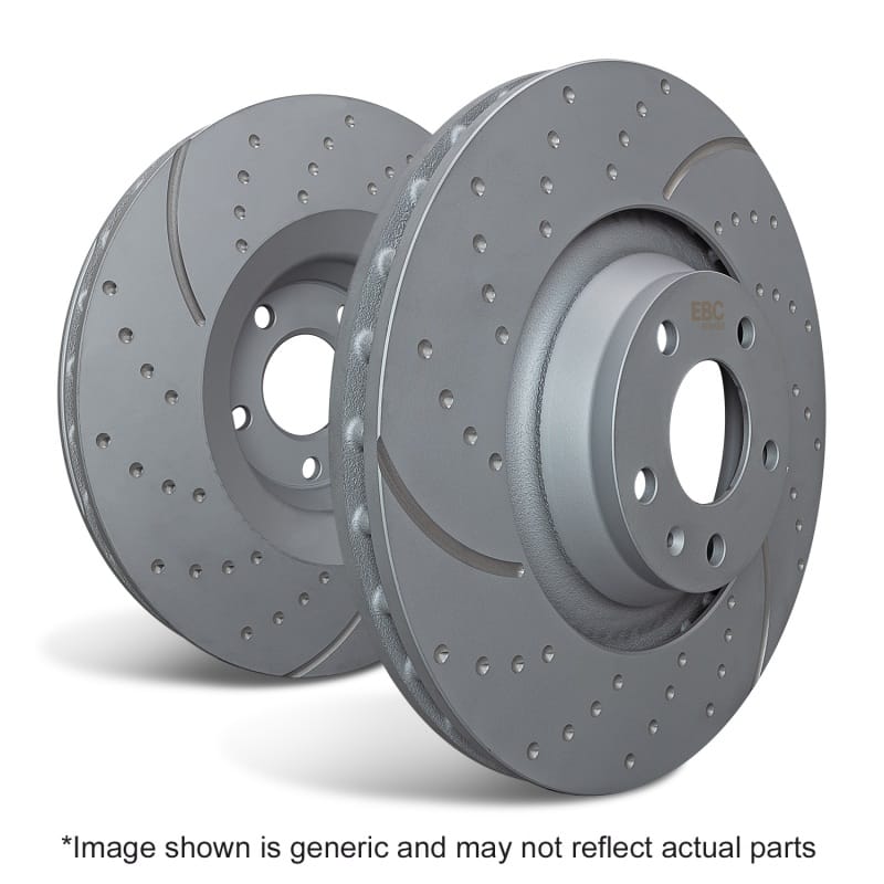 EBC 2023+ Ford Ranger 2WD/4WD 2.7TT GD Sport Front Rotors