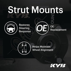 KYB Shocks & Struts Strut Mount Front 11-14 Ford Edge / 11-14 Mustang / 11-14 Lincoln MKX
