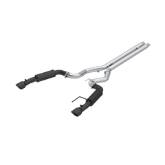 MBRP 2024Ford Mustang GT S650, 5.0 3in Cat-Back Dual Split Black-Coated Aluminized Steel