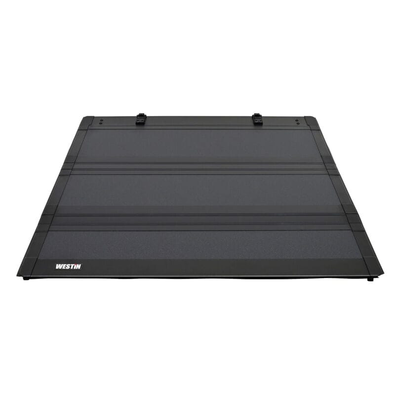 Westin 04-14 Ford F-150 2WD/4WD 5ft.7in. Bed Hard Tri-Fold Tonneau Cover - Black