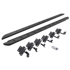 Go Rhino 15-22 Ford F-150 (17-22 Raptor) SC RB10 Slim Running Boards Kit (w/Brackets) - Tex. Blk