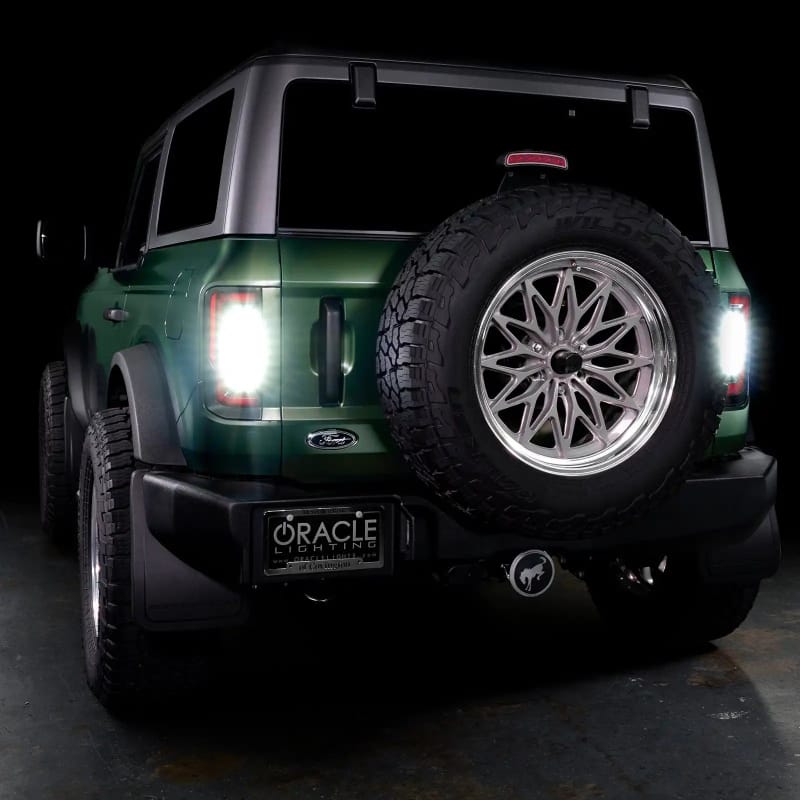 Oracle Flush Style (Lensless) LED Tail Lights for 2021+ Ford Bronco (w/ Signature Lights)