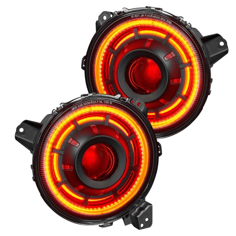Oracle Oculus Bi-LED Projector Headlights for Jeep JL/Gladiator JT - w/ BC1 Controller