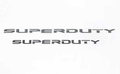 Putco 2023 Ford Super Duty Hood Lettering Ford Lettering Emblems (Black Platinum)