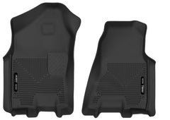 Husky Liners 2019 Ram 1500 Crew Cab WeatherBeater Black Front Row Floor Liners