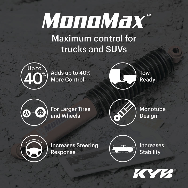 KYB Shocks & Struts MonoMax Front 05-12 Ford F-250 Super Duty 4WD / 05-07 F-350 Super Duty 4WD