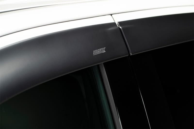 Husky Liners 07-18 Jeep Wrangler JKU Ventvisor Low Profile 4pc - Matte Black