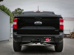 aFe Rebel Series 2.5in 409 SS Cat-Back Exhaust w/ Black Tip 2022 Ford Maverick