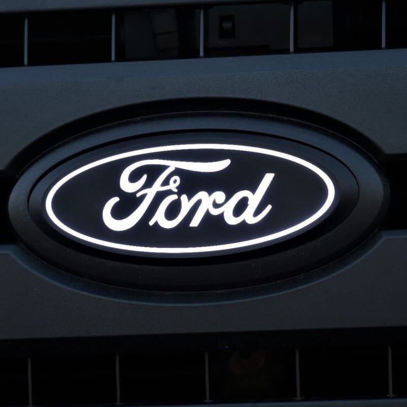 Putco 17-19 Ford SuperDuty Front Luminix Ford LED Emblem - w/ Camera CutOut