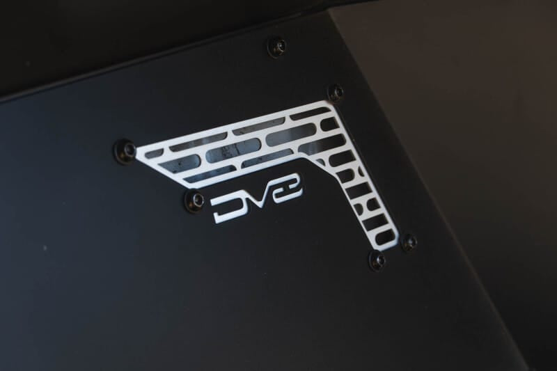 DV8 21-25 Ford Bronco Rear Aluminum Inner Fenders - Black