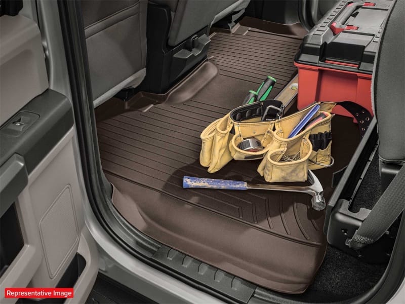 WeatherTech 2019 Ford Ranger Rear FloorLiner - Black
