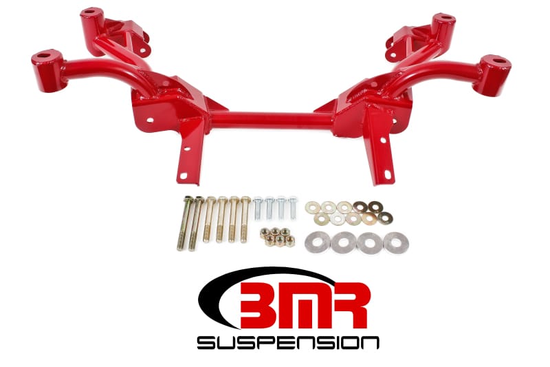 BMR 82-82 3rd Gen F-Body K-Member w/ No Motor Mounts and Pinto Rack Mounts - Red
