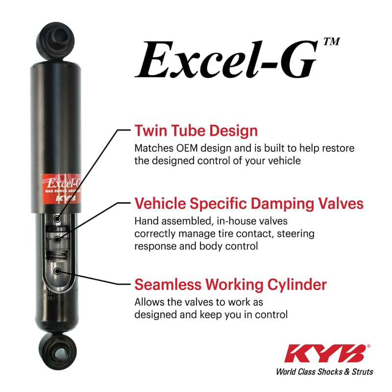 KYB Shocks & Struts Excel-G Rear FORD Ranger (4WD) 1983-89