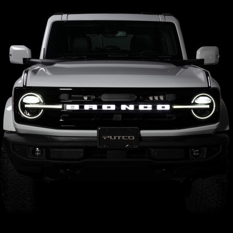 Putco Ford Bronco 21-23 Ford Bronco Emblem (Fits Models w/ Front Camera)