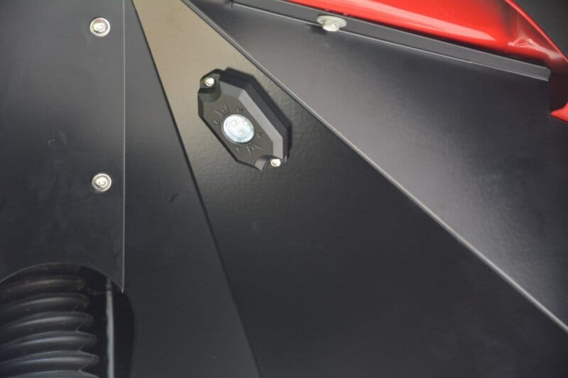 DV8 Offroad 07-18 Jeep Wrangler JK Front Aluminum Inner Fender - Black