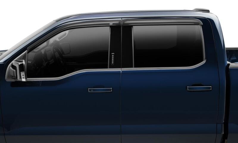 Husky Liners 09-14 Ford F-150 Supercrew Ventvisor Low Profile (4pc) - Smoke