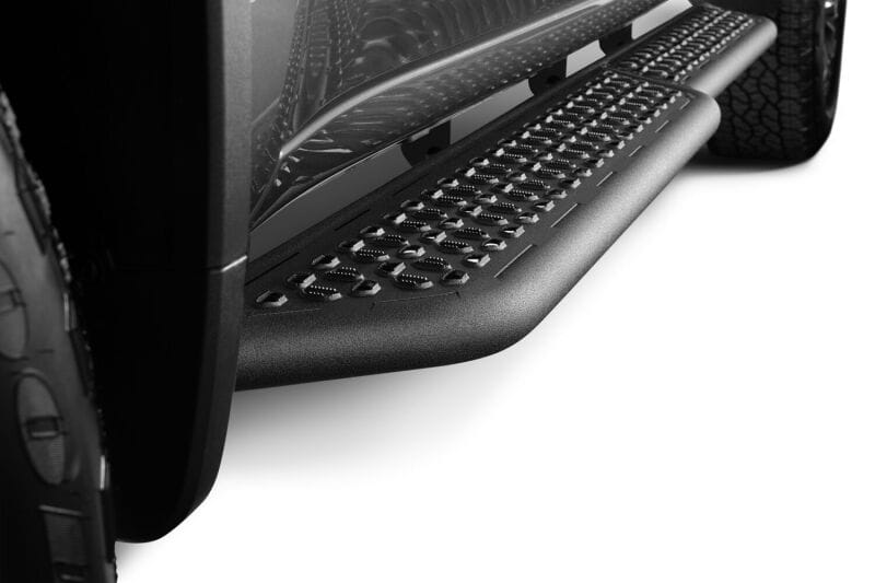 RealTruck 19-26 Chevy Silverado/GMC Sierra 1500 Crew Cab Growler Sport Running Boards - Tex. Black