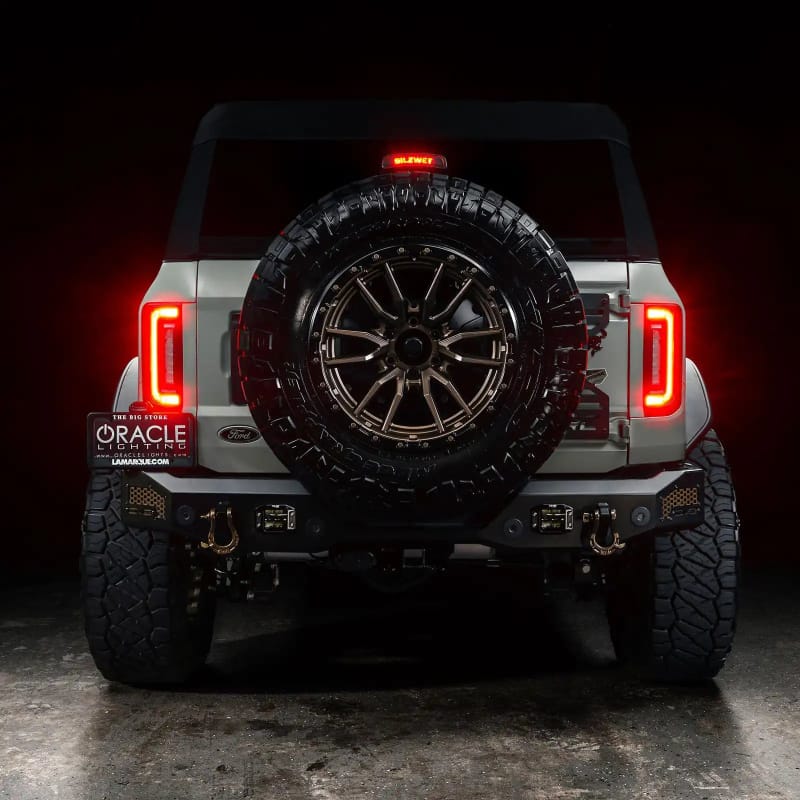 Oracle Flush Style (Lensless) LED Tail Lights for 2021+ Ford Bronco (w/ Signature Lights)