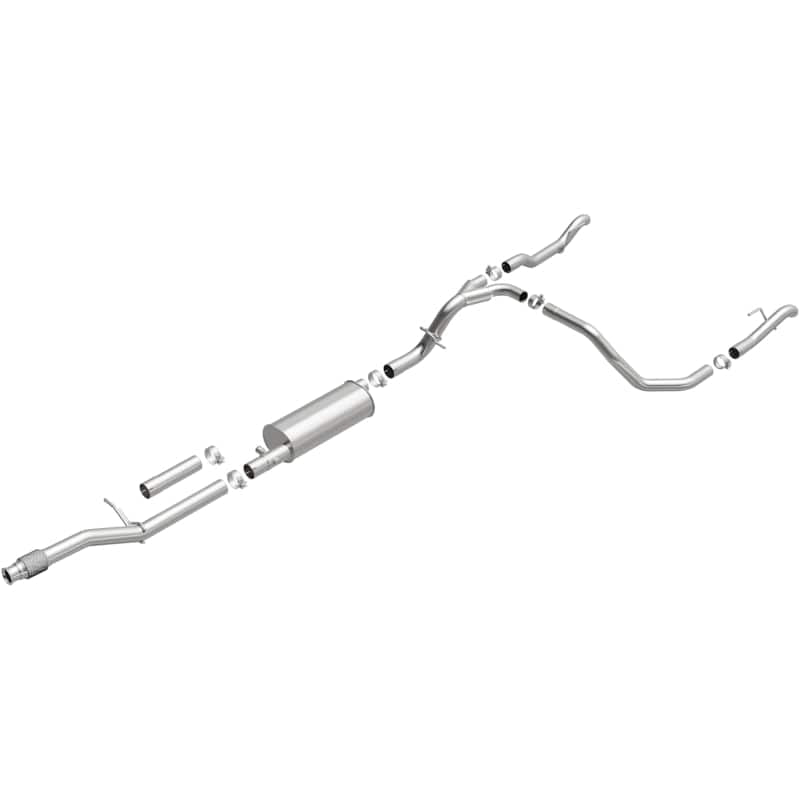 BRExhaust 19-24 Chevrolet Silverado 1500 5.3L Direct-Fit Replacement Exhaust Kit