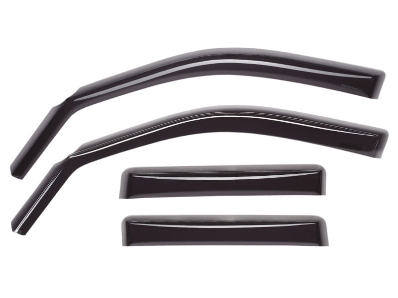 WeatherTech 22-26 Ford Maverick Front Rear Front & Rear Side Window Deflectors - Matte Blk