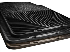WeatherTech 12-15 Dodge Ram Truck 1500 Front Rubber Floor Mats - Black